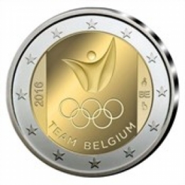 2 EURO 2016 Olympische Spelen Rio UNC België